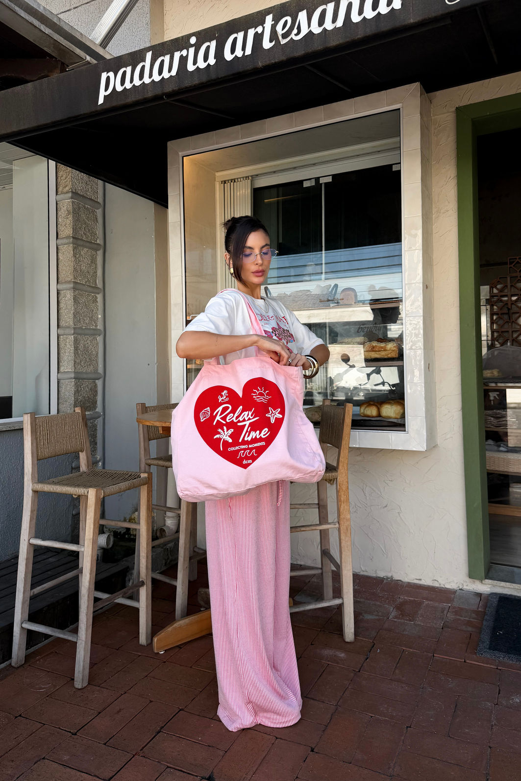 ECOBAG RELAX TIME ROSA CANDY ECOBAG RELAX TIME ROSA CANDY