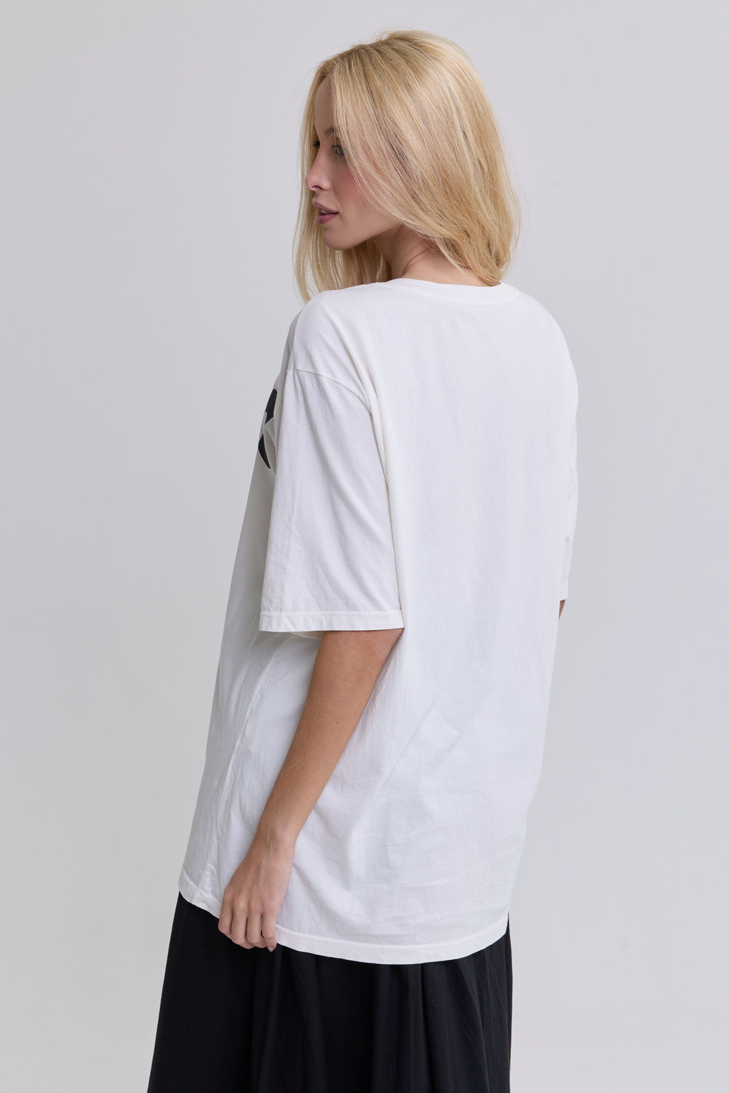 T-SHIRT OVERSIZED PARIS OFF WHITE