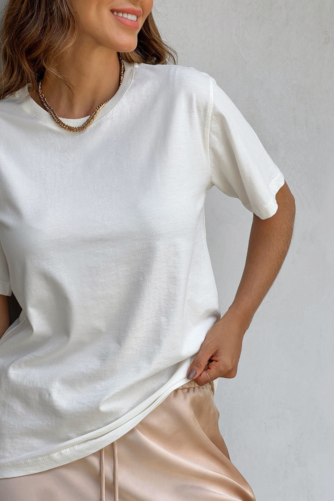 T-SHIRT ESTONADA LISA OFF WHITE T-SHIRT ESTONADA LISA OFF WHITE