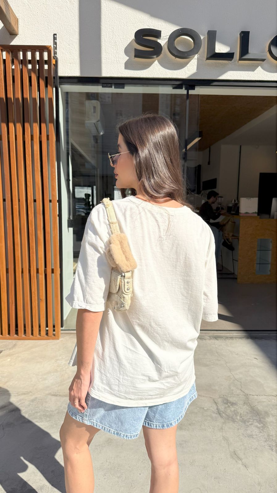 T-SHIRT OVERSIZED PARIS COFFEE OFF WHITE T-SHIRT OVERSIZED PARIS COFFEE OFF WHITE