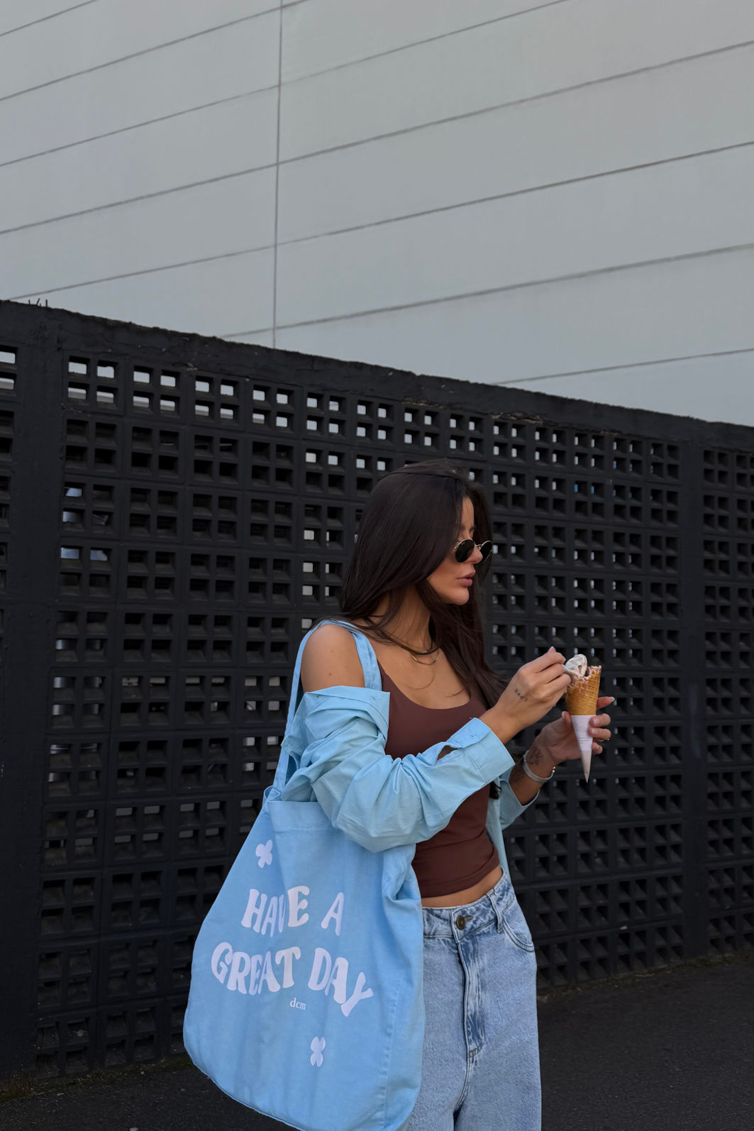ECOBAG GREAT DAY AZUL CANDY ECOBAG GREAT DAY AZUL CANDY
