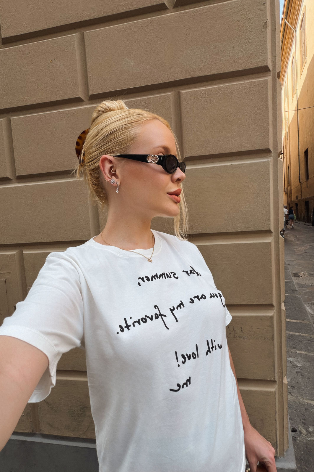T-SHIRT ESTONADA DEAR SUMMER OFF WHITE T-SHIRT ESTONADA DEAR SUMMER OFF WHITE