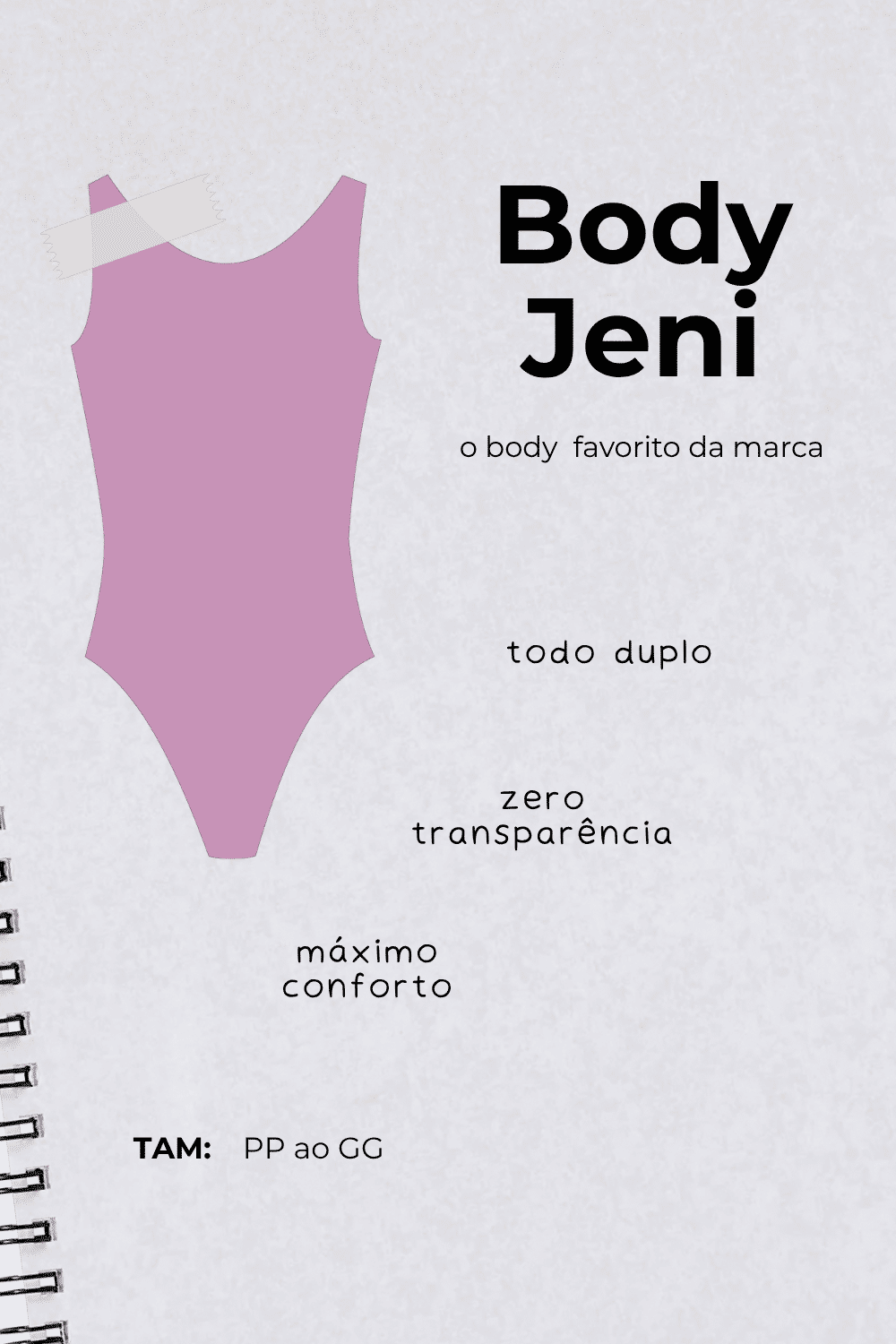 BODY JENI ROSA BODY JENI ROSA