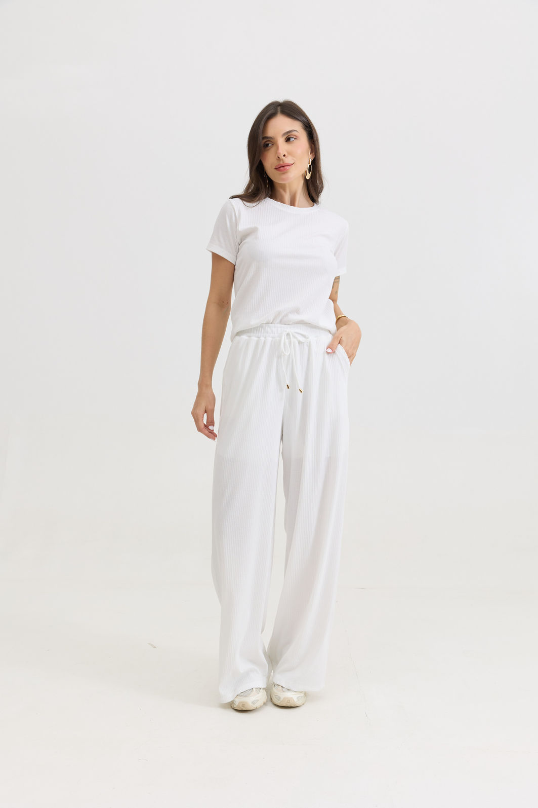 CONJUNTO CANELADO AMANDA OFF WHITE CONJUNTO CANELADO AMANDA OFF WHITE