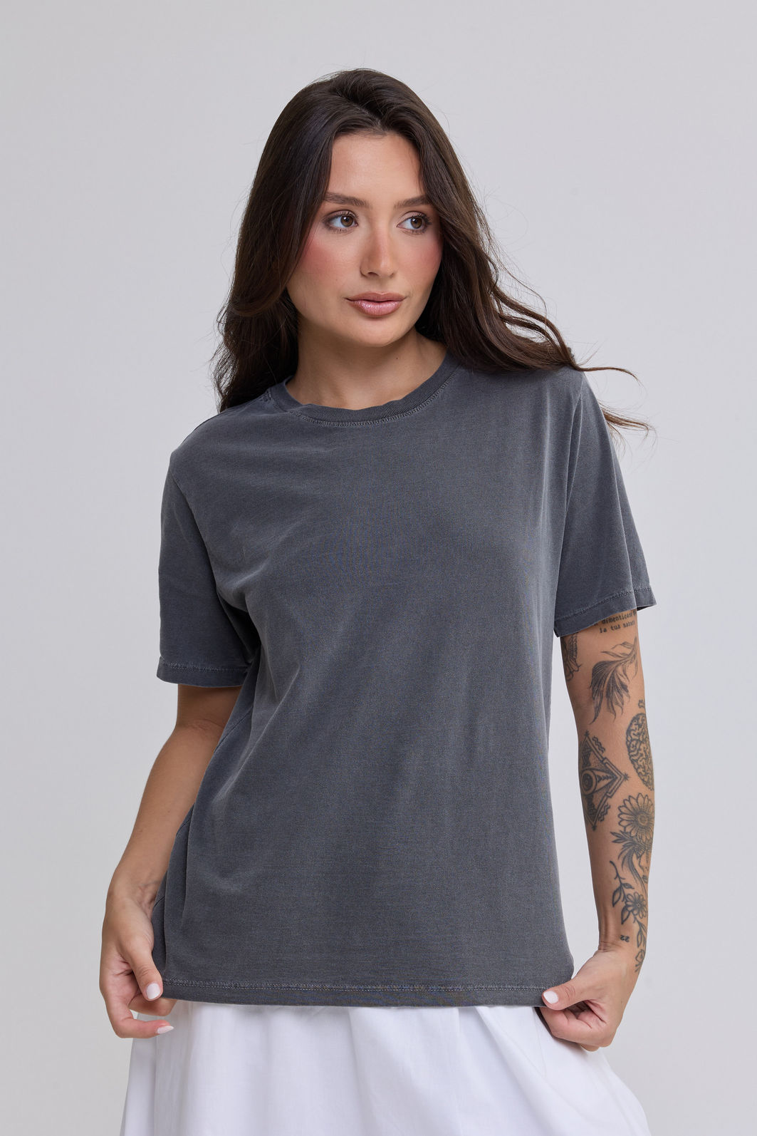 T-SHIRT ESTONADA LISA CHUMBO T-SHIRT ESTONADA LISA CHUMBO