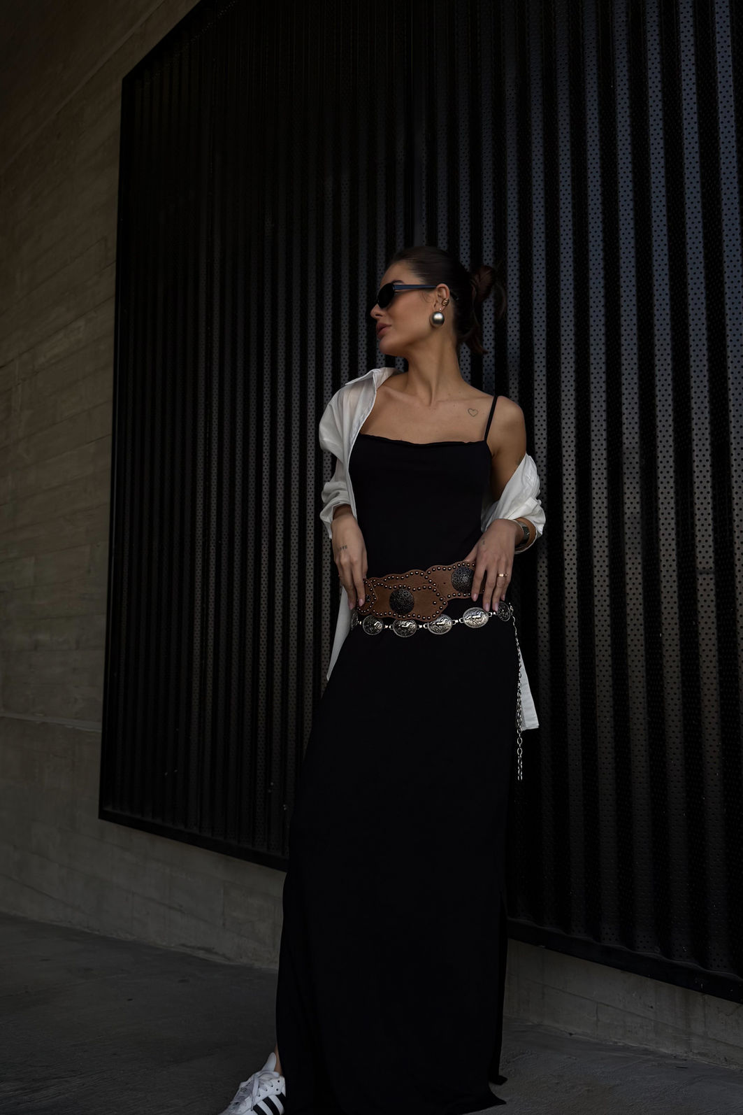 VESTIDO LONGO KENDALL PRETO VESTIDO LONGO KENDALL PRETO