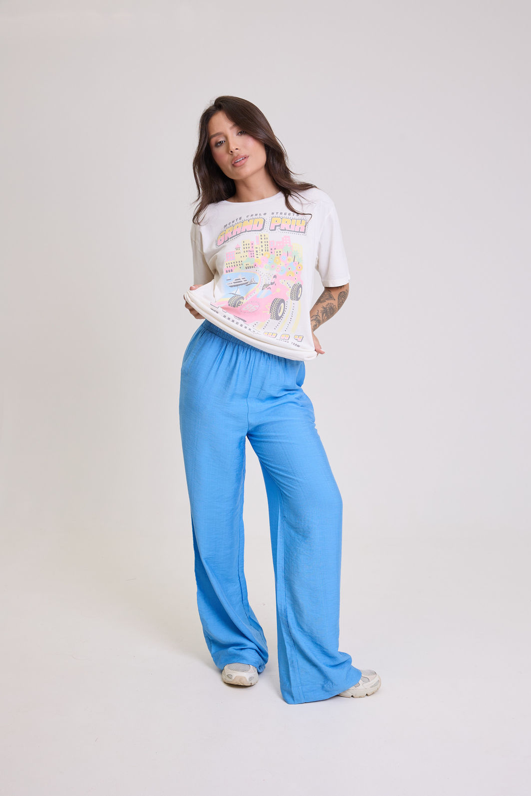T-SHIRT ESTONADA MONTE CARLO F1 OFF WHITE T-SHIRT ESTONADA MONTE CARLO F1 OFF WHITE