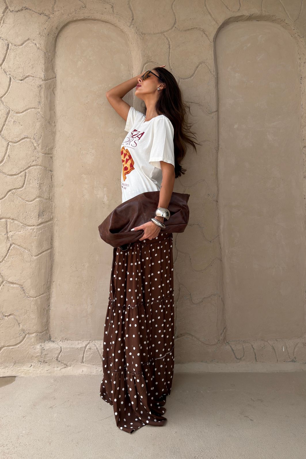 T-SHIRT ESTONADA PIZZA LOVERS OFF WHITE T-SHIRT ESTONADA PIZZA LOVERS OFF WHITE