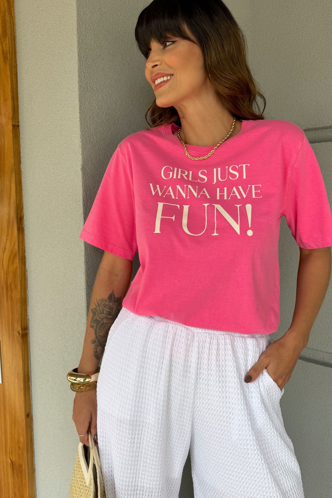 T-SHIRT ESTONADA GIRLS JUST FUN ROSA SUMMER T-SHIRT ESTONADA GIRLS JUST FUN ROSA SUMMER