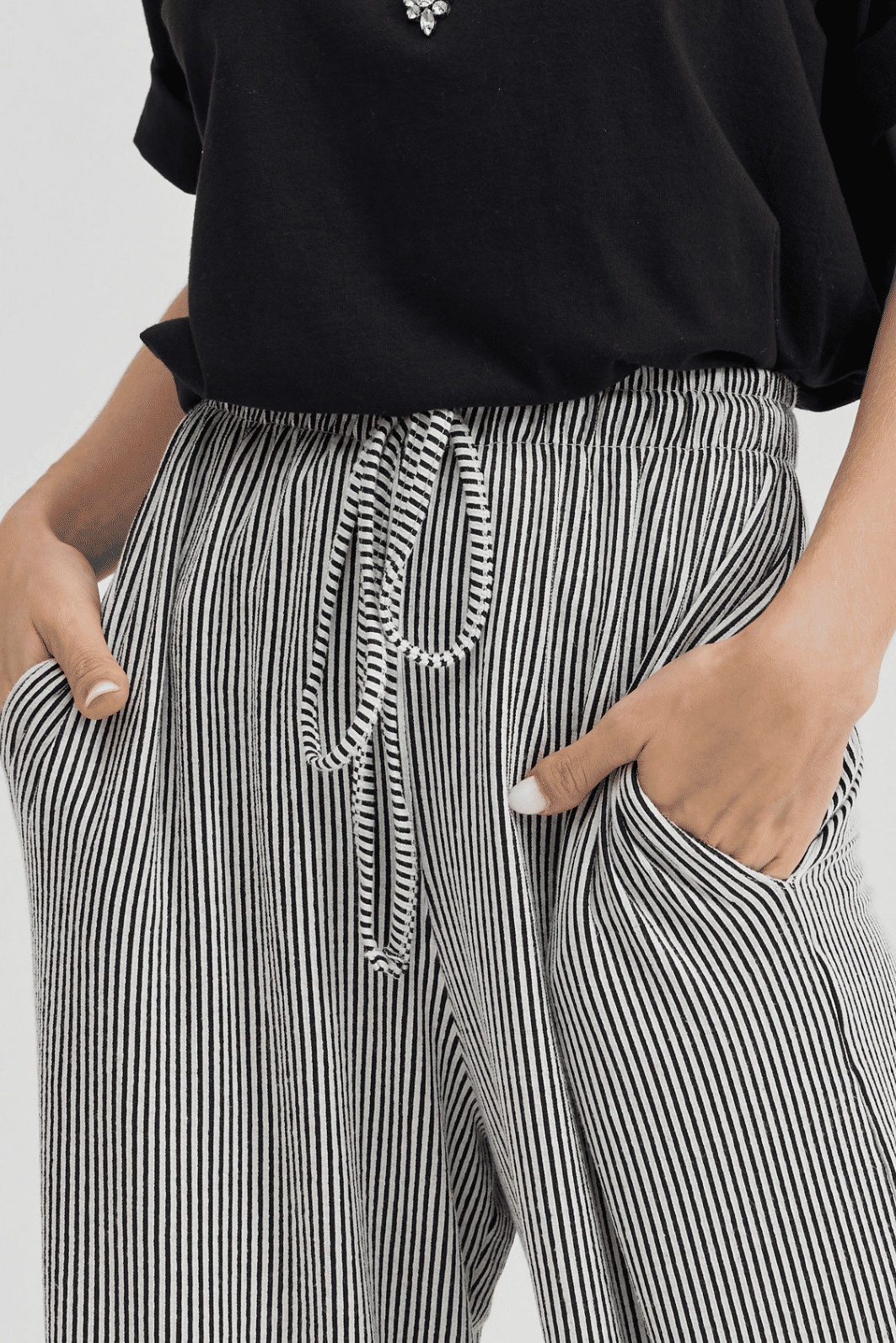 CALÇA PANTALONA LOUISE PRETA CALÇA PANTALONA LOUISE PRETA