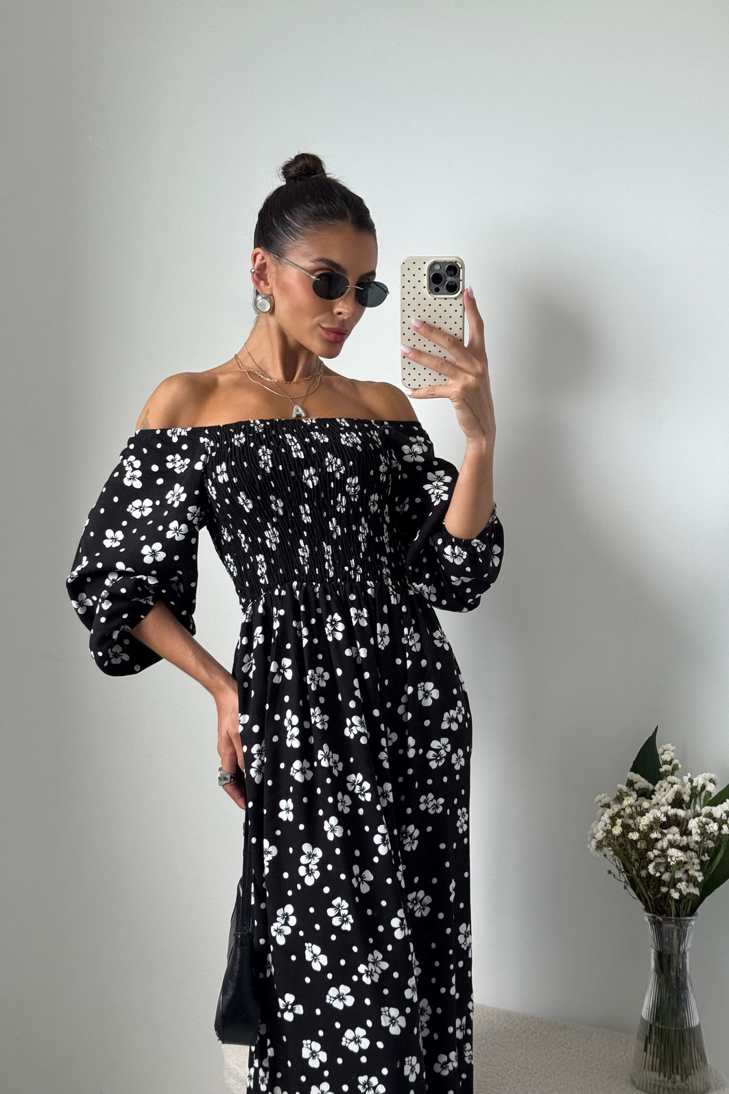 VESTIDO MIDI BARBARA AMOR PERFEITO PRETO