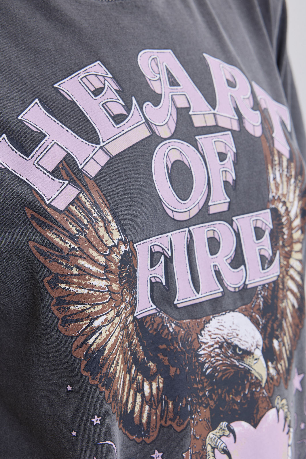 T-SHIRT ESTONADA HEART OF FIRE CHUMBO T-SHIRT ESTONADA HEART OF FIRE CHUMBO
