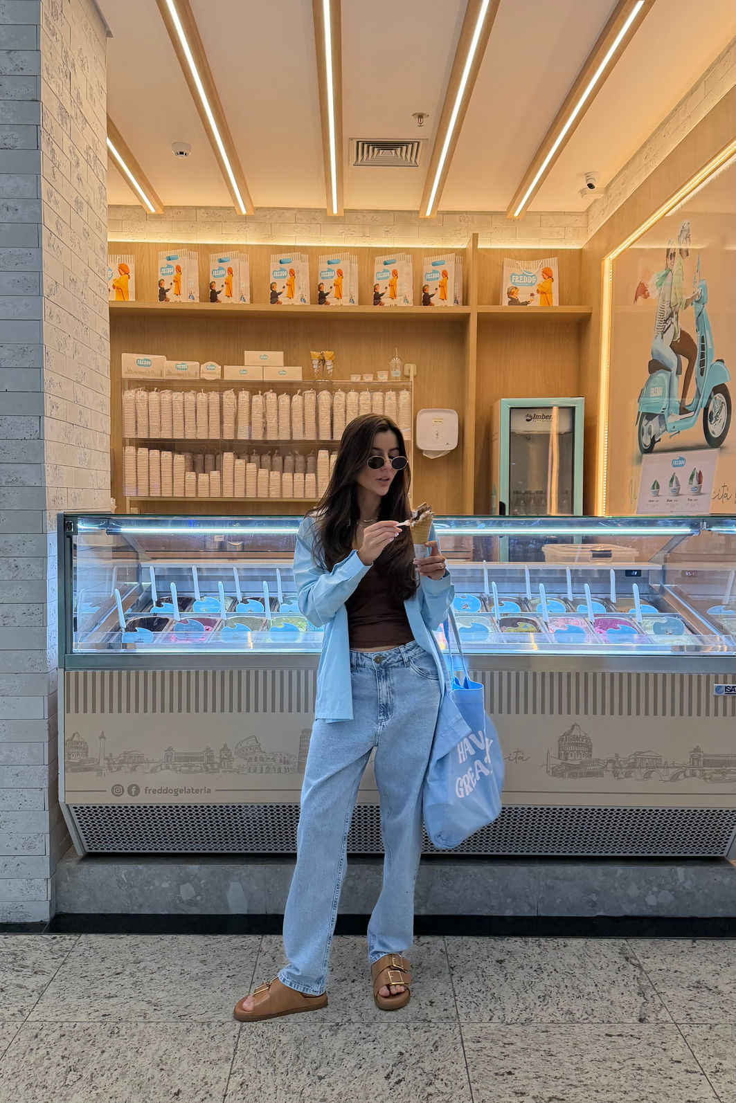 ECOBAG GREAT DAY AZUL CANDY ECOBAG GREAT DAY AZUL CANDY
