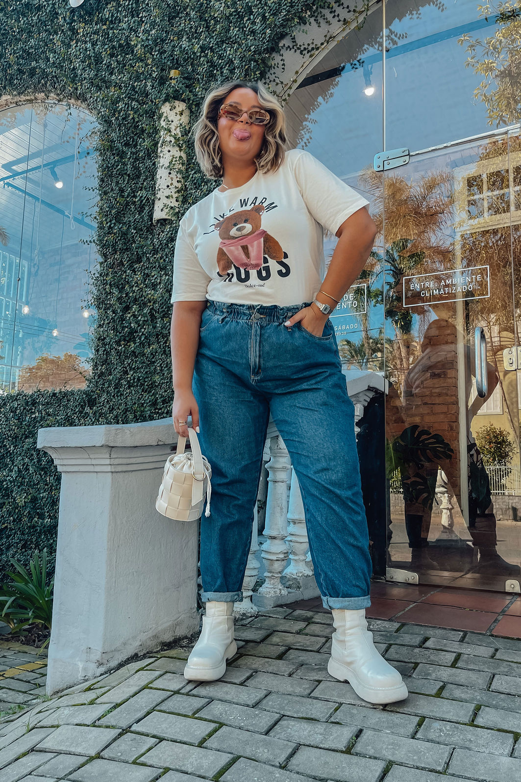 T-SHIRT ESTONADA I LIKE HUGS OFF WHITE T-SHIRT ESTONADA I LIKE HUGS OFF WHITE