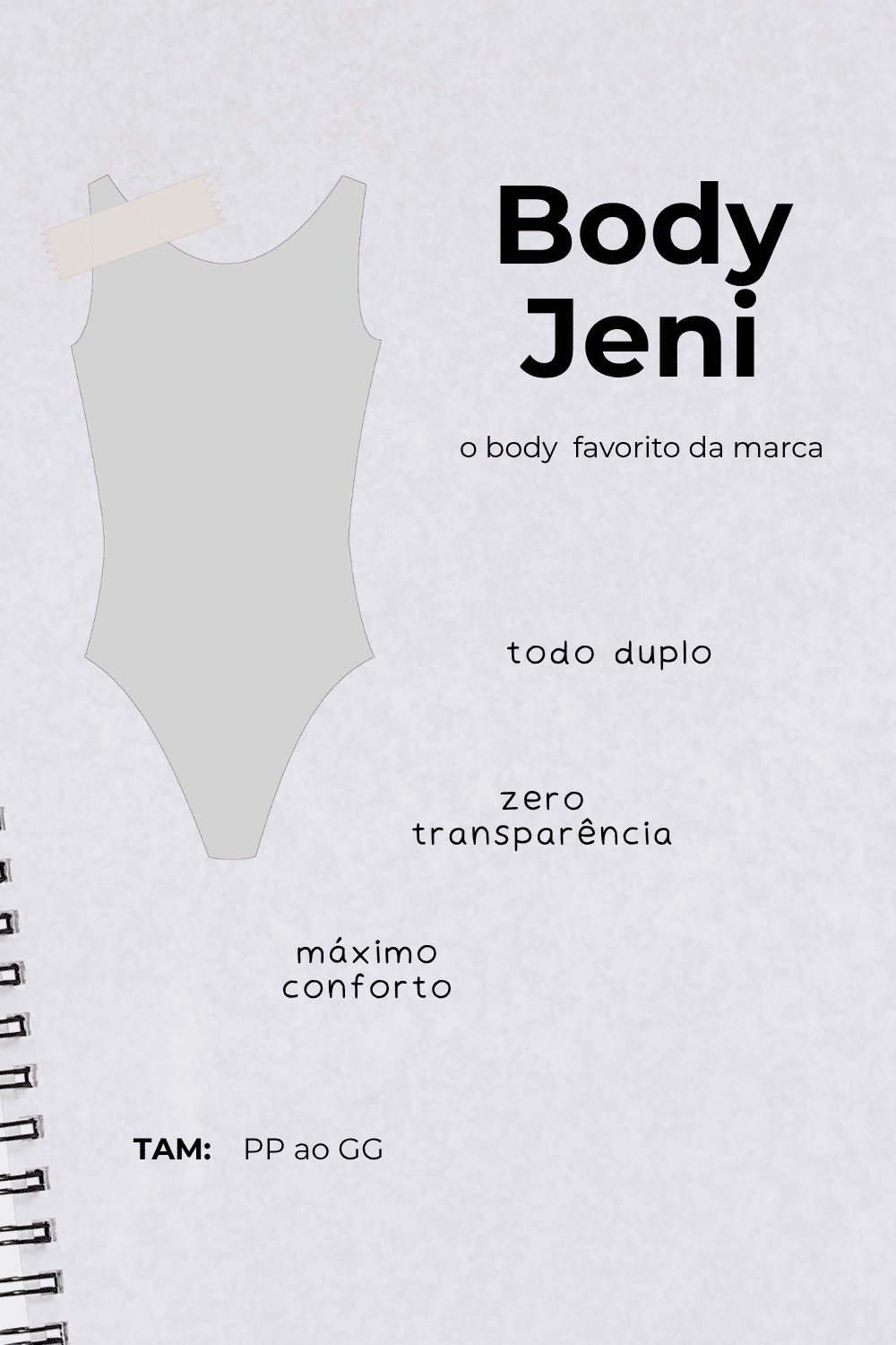 BODY JENI BRANCO BODY JENI BRANCO