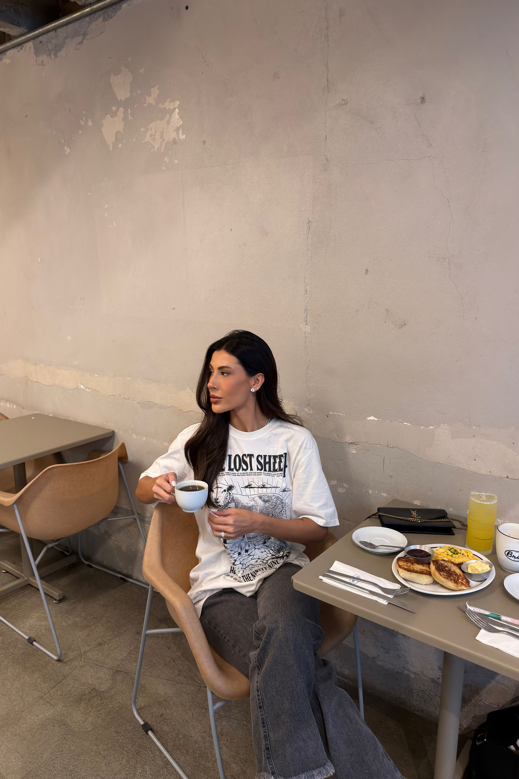 T-SHIRT OVERSIZED THE LOST SHEEP OFF WHITE