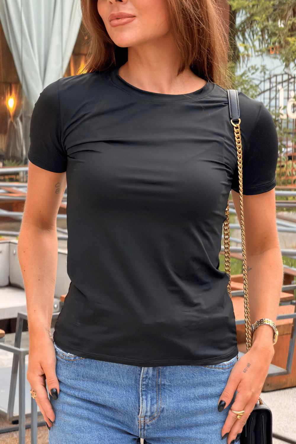 BLUSA POLIAMIDA LAURA PRETA BLUSA POLIAMIDA LAURA PRETA