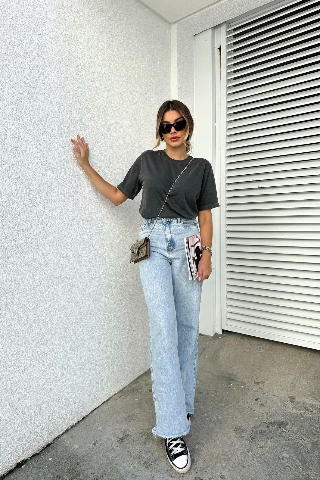 T-SHIRT ESTONADA LISA CHUMBO T-SHIRT ESTONADA LISA CHUMBO