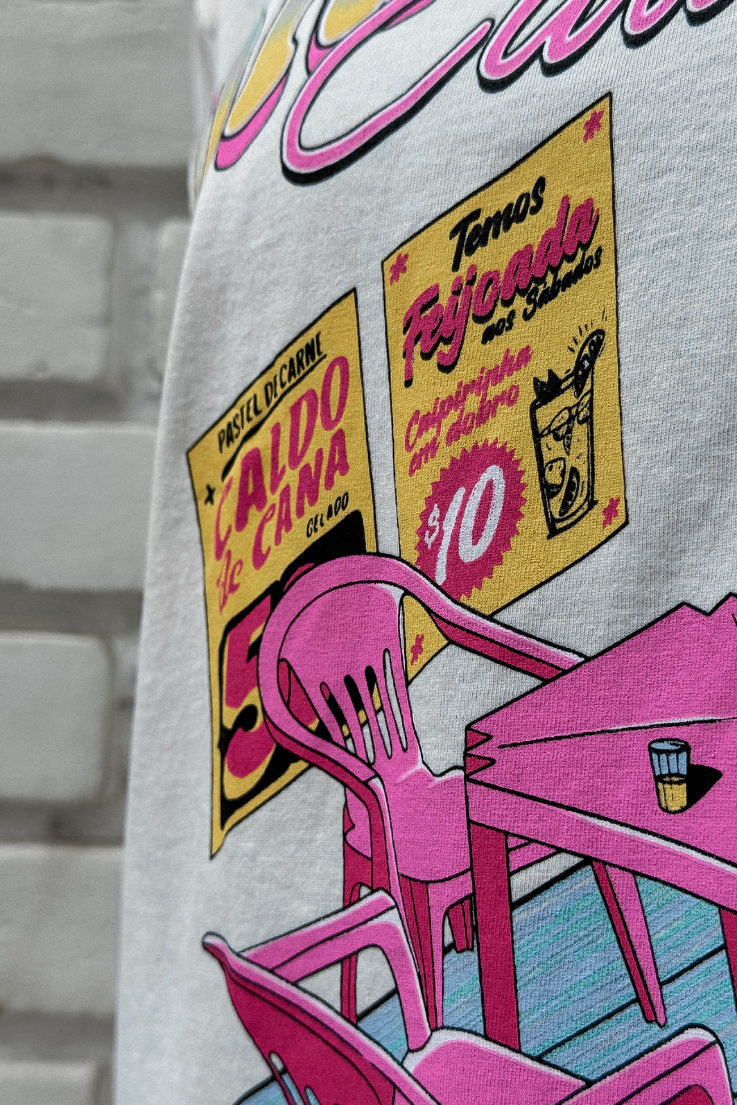 T-SHIRT OVERSIZED BRAZILIAN CULTURE OFF WHITE T-SHIRT OVERSIZED BRAZILIAN CULTURE OFF WHITE