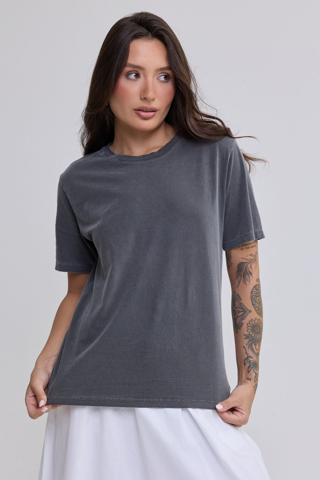 T-SHIRT ESTONADA LISA CHUMBO T-SHIRT ESTONADA LISA CHUMBO