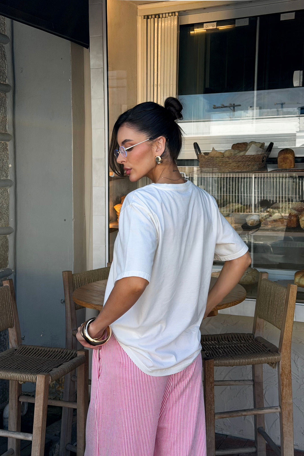 CALÇA PANTALONA LOUISE ROSA CALÇA PANTALONA LOUISE ROSA