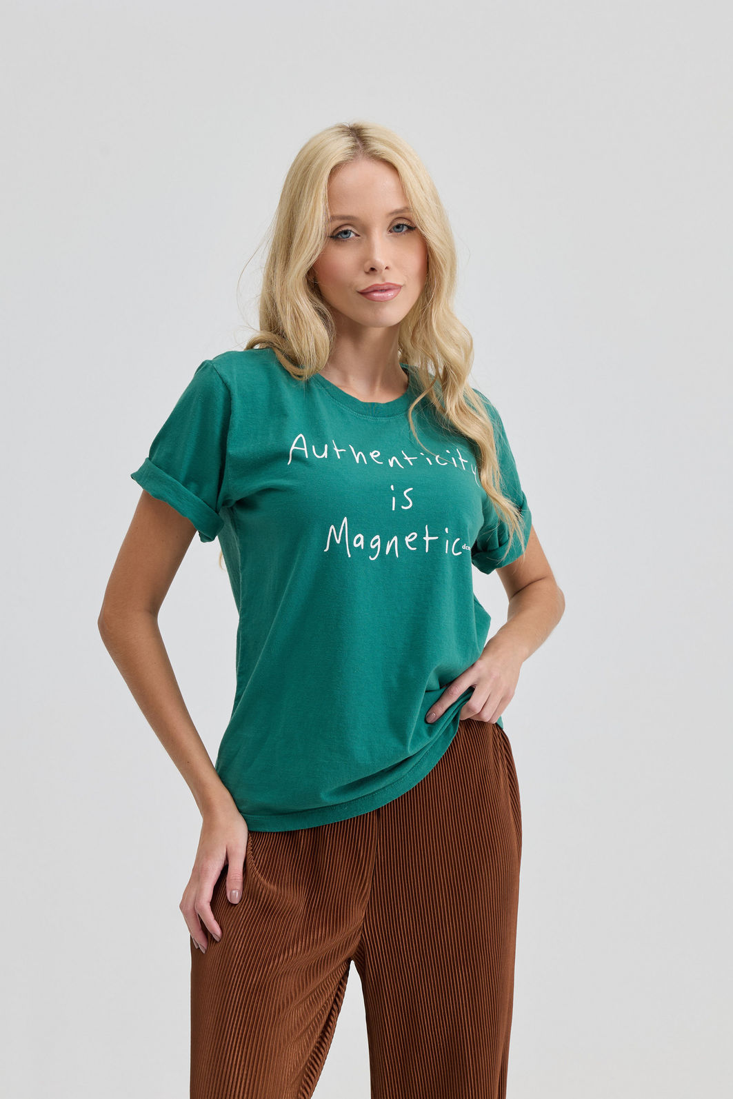 T-SHIRT ESTONADA IS MAGNETIC VERDE RALPH T-SHIRT ESTONADA IS MAGNETIC VERDE RALPH