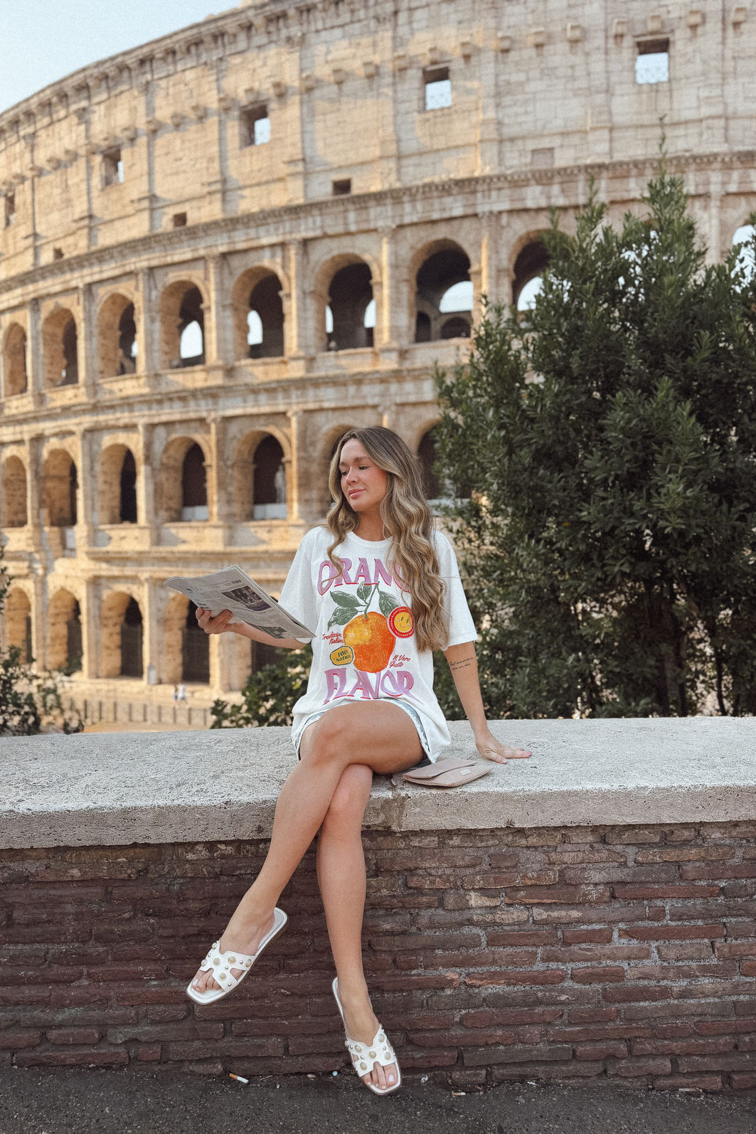 T-SHIRT OVERSIZED ORANGE FLAVOR T-SHIRT OVERSIZED ORANGE FLAVOR