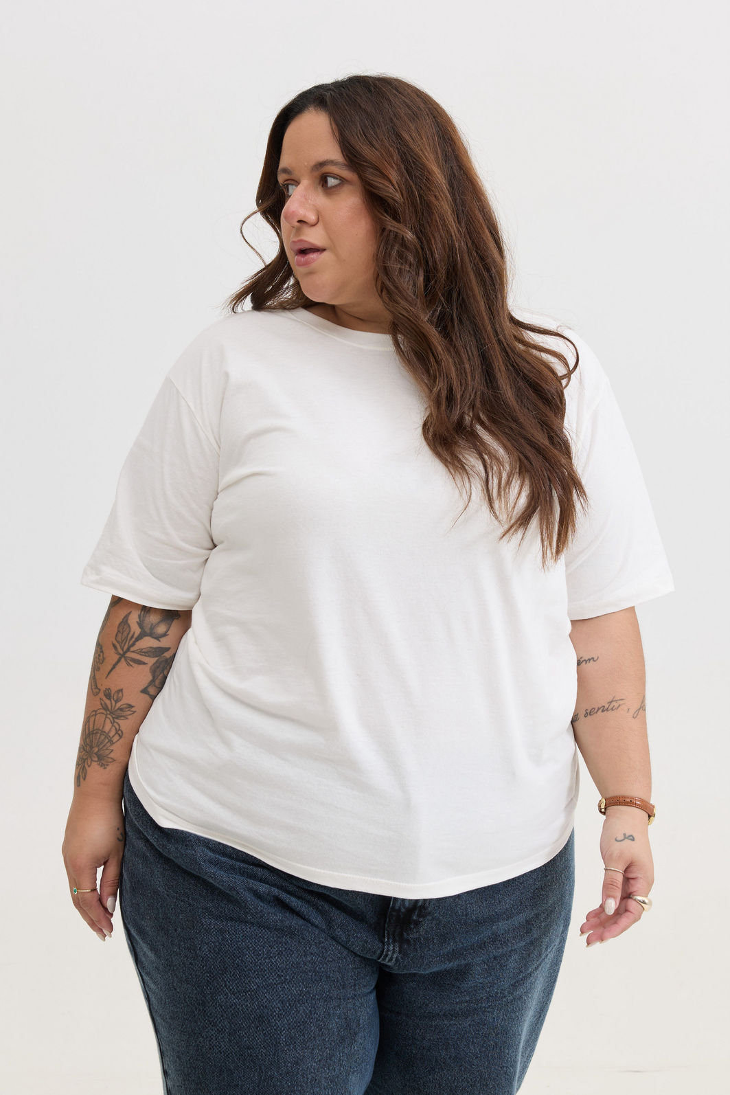 T-SHIRT ESTONADA LISA OFF WHITE T-SHIRT ESTONADA LISA OFF WHITE