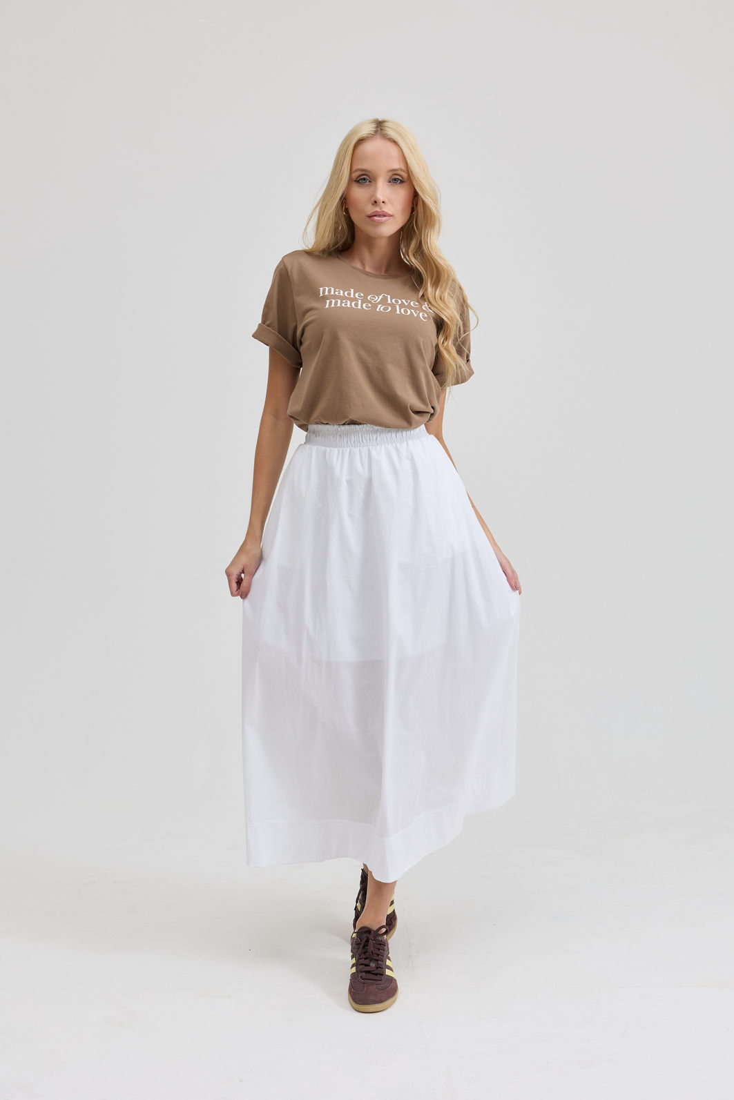 SAIA MIDI LIVIA BRANCA SAIA MIDI LIVIA BRANCA