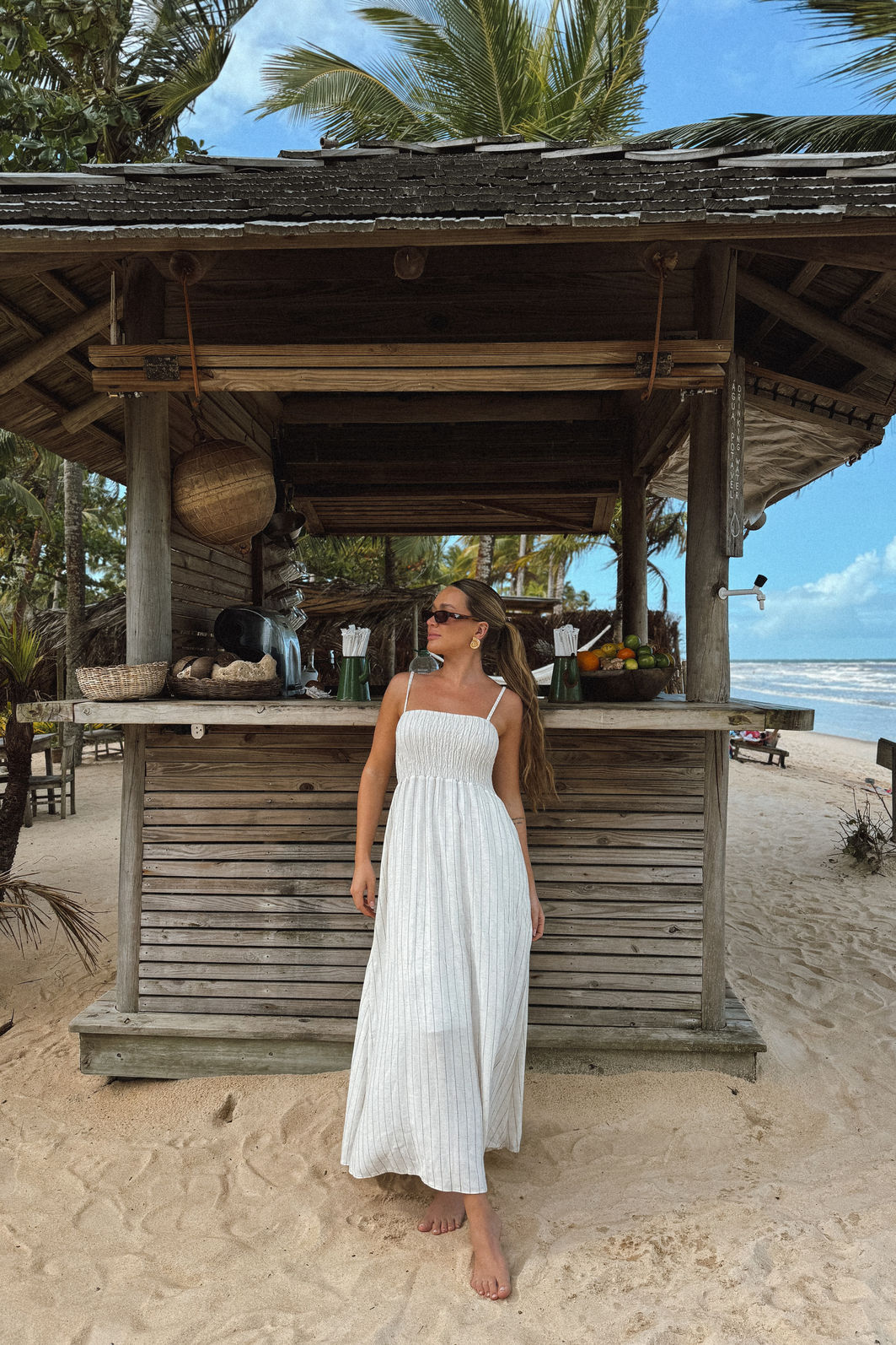 VESTIDO MIDI PANDORA RISCA DE GIZ