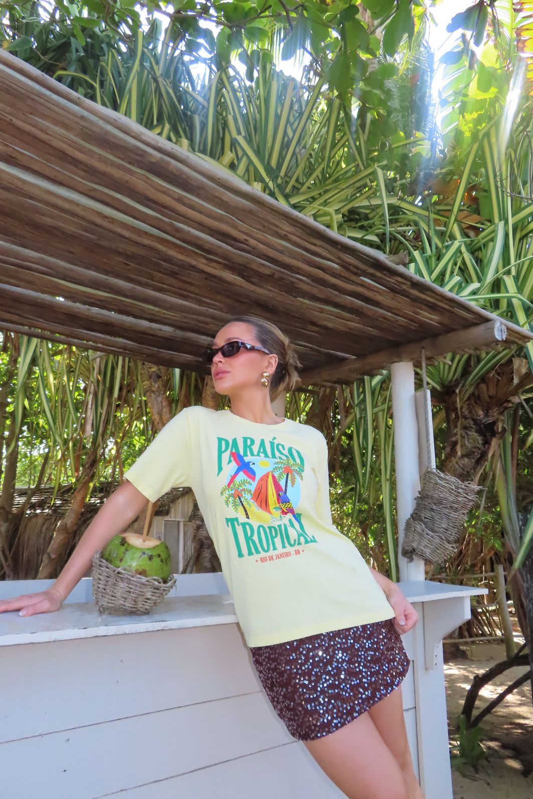 SAIA CURTA HANDMADE PAETÊ MARROM SAIA CURTA HANDMADE PAETÊ MARROM