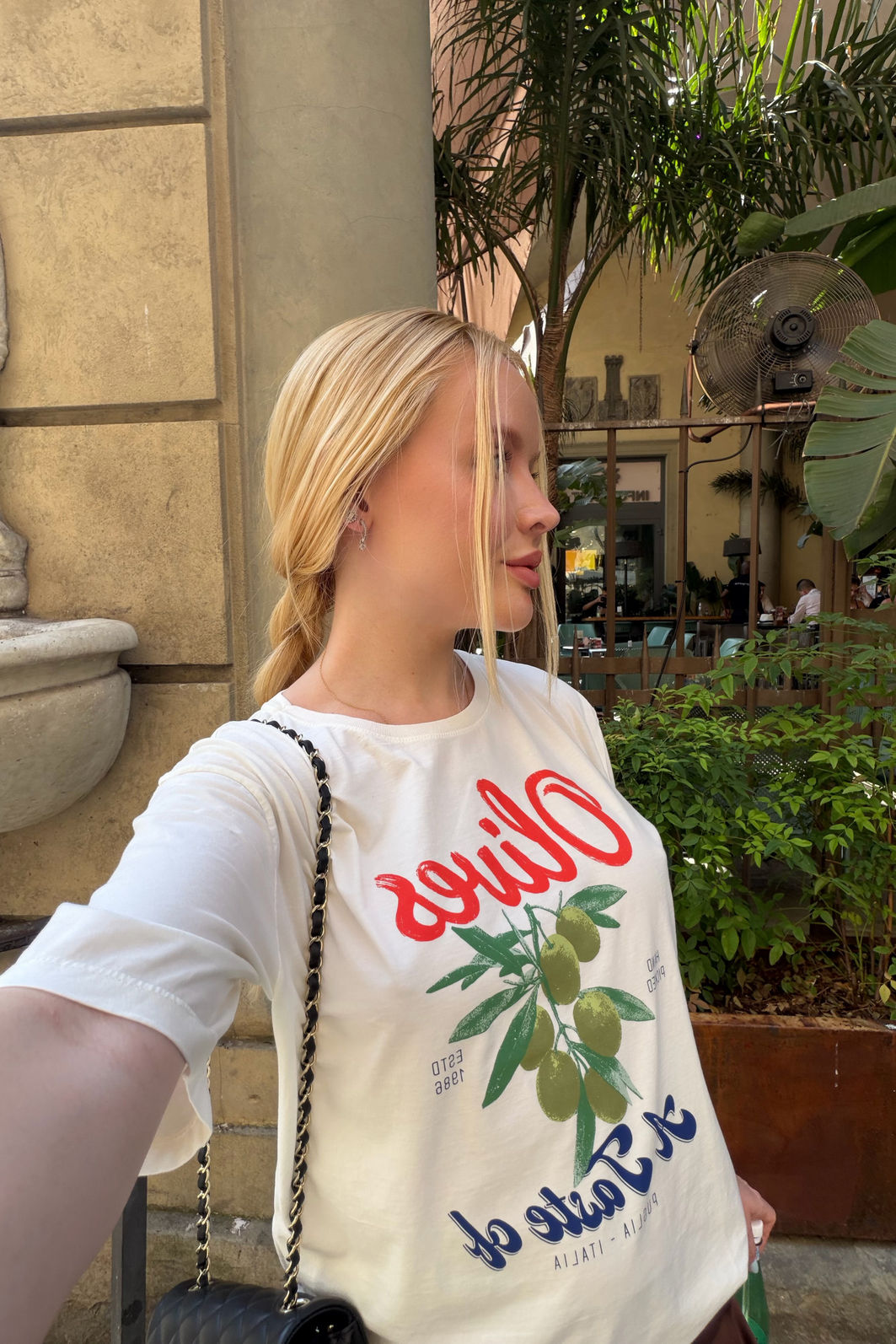 T-SHIRT ESTONADA OLIVES TASTE OFF WHITE T-SHIRT ESTONADA OLIVES TASTE OFF WHITE