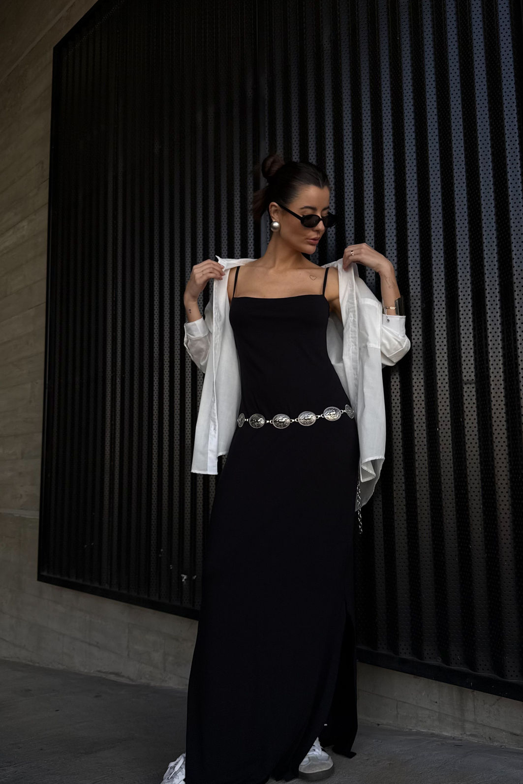 VESTIDO LONGO KENDALL PRETO VESTIDO LONGO KENDALL PRETO