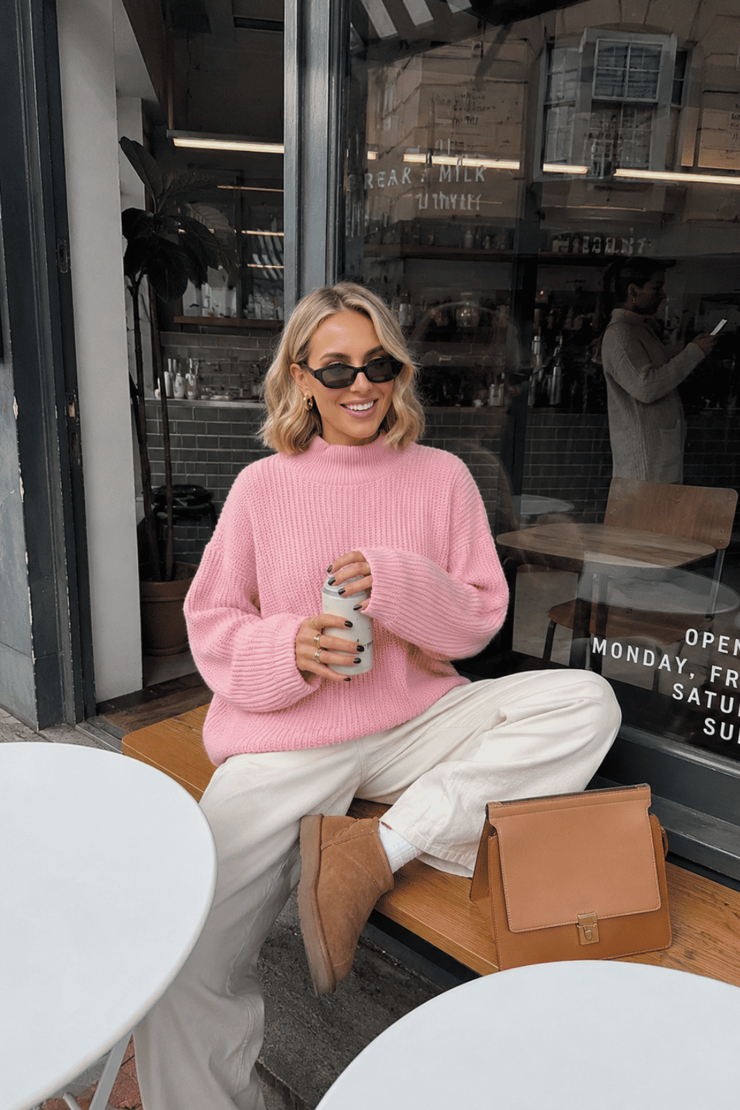 PRÉ-VENDA TRICOT GOLA ALTA MANGA LONGA LISO COZY ROSA PRÉ-VENDA TRICOT GOLA ALTA MANGA LONGA LISO COZY ROSA