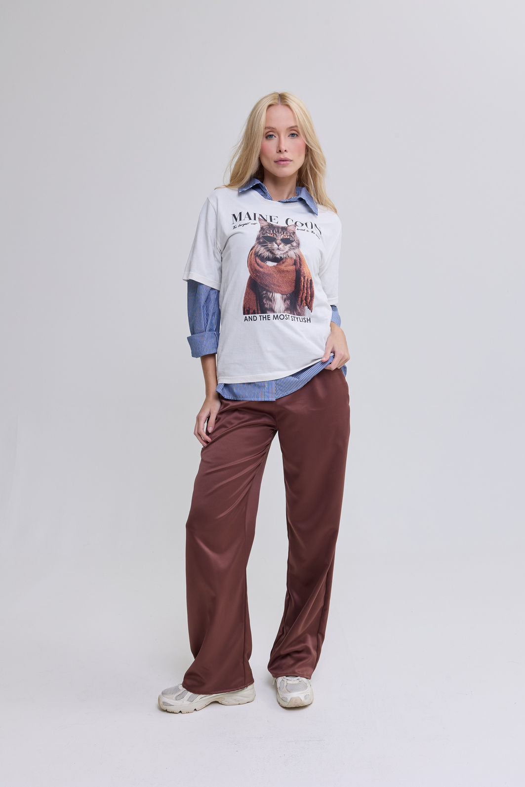 T-SHIRT ESTONADA GATO STYLE OFF WHITE T-SHIRT ESTONADA GATO STYLE OFF WHITE