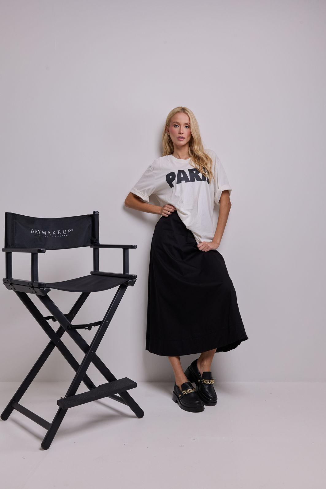 T-SHIRT OVERSIZED PARIS OFF WHITE