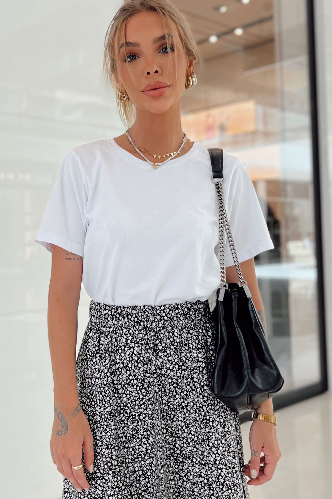 T-SHIRT ESTONADA LISA BRANCA T-SHIRT ESTONADA LISA BRANCA