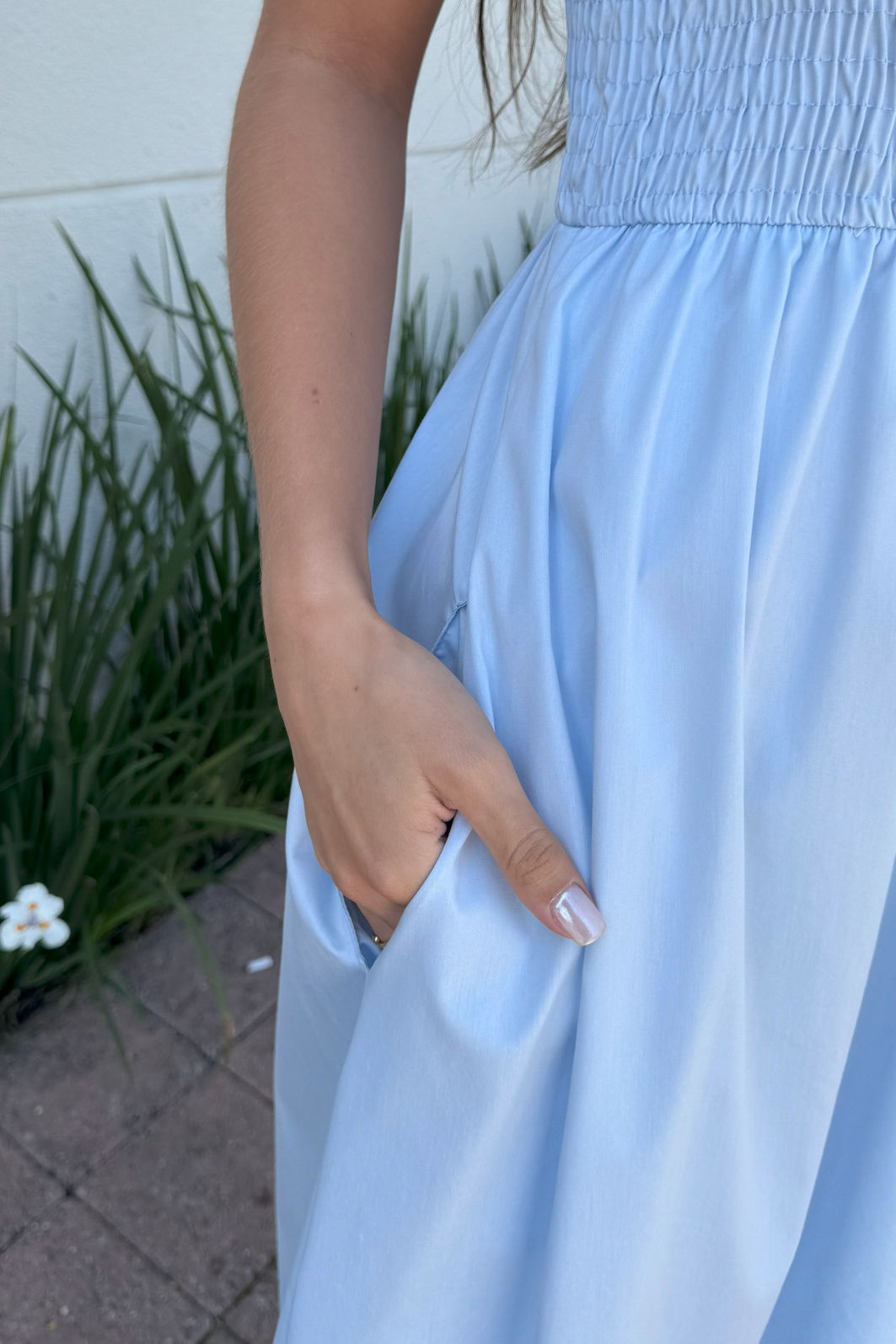 VESTIDO MIDI PANDORA AZUL