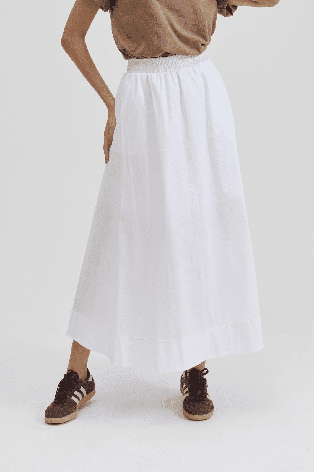 SAIA MIDI LIVIA BRANCA SAIA MIDI LIVIA BRANCA