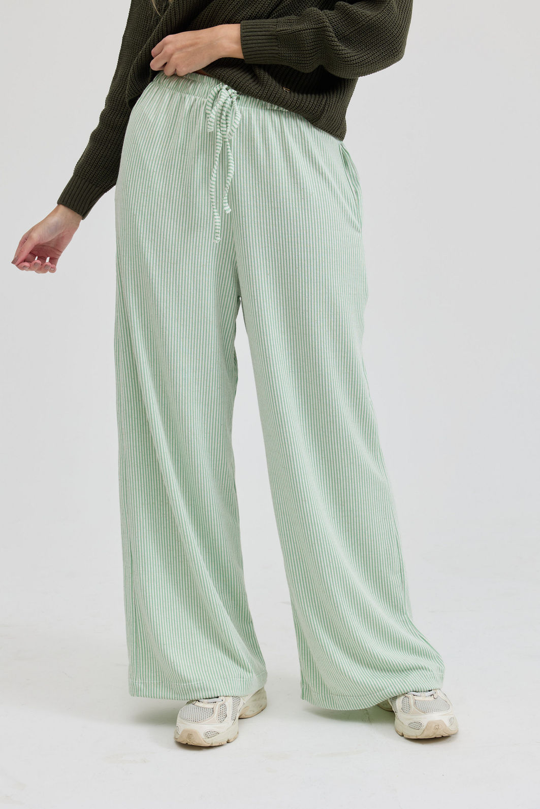 CALÇA PANTALONA LOUISE VERDE CALÇA PANTALONA LOUISE VERDE
