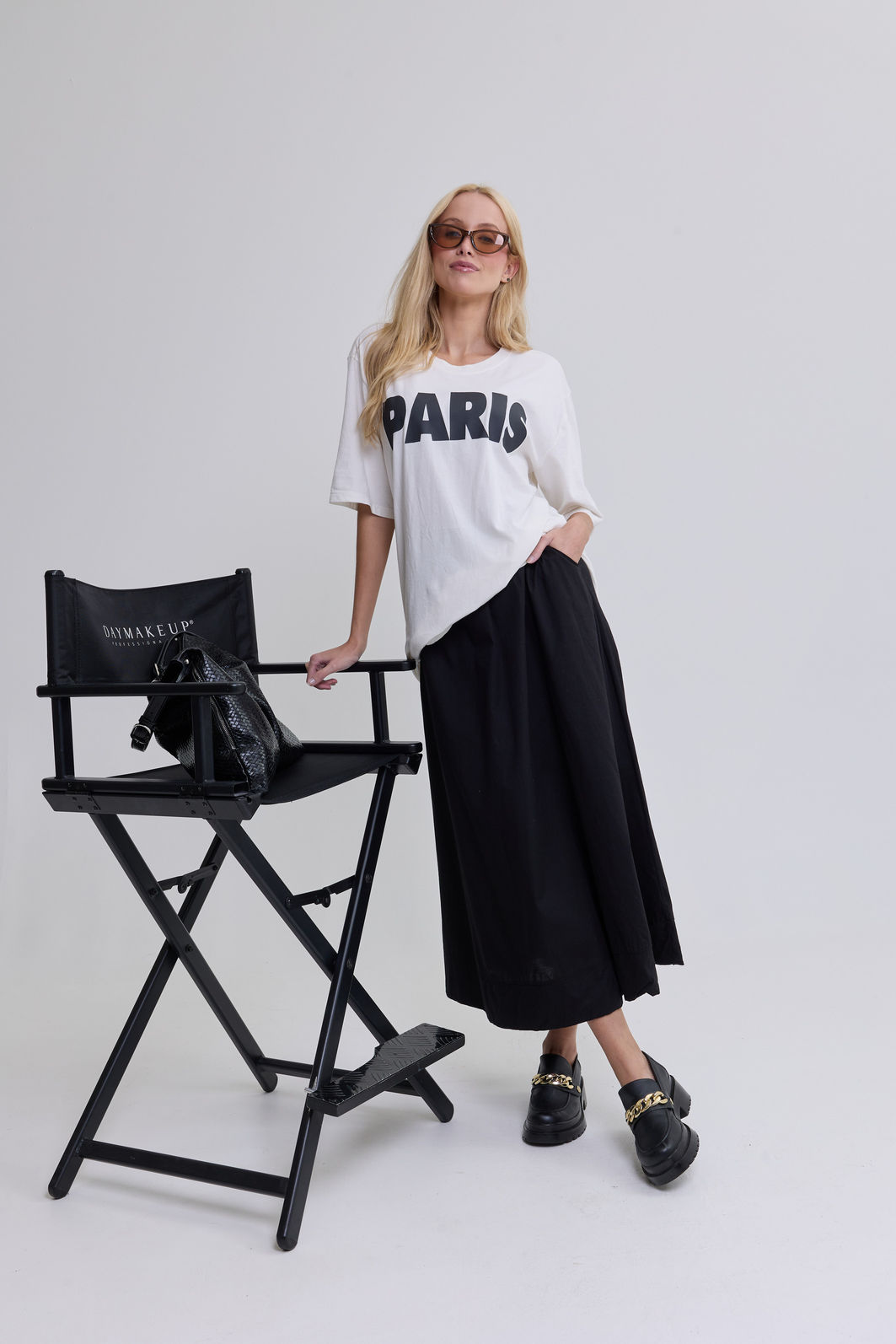 T-SHIRT OVERSIZED PARIS OFF WHITE