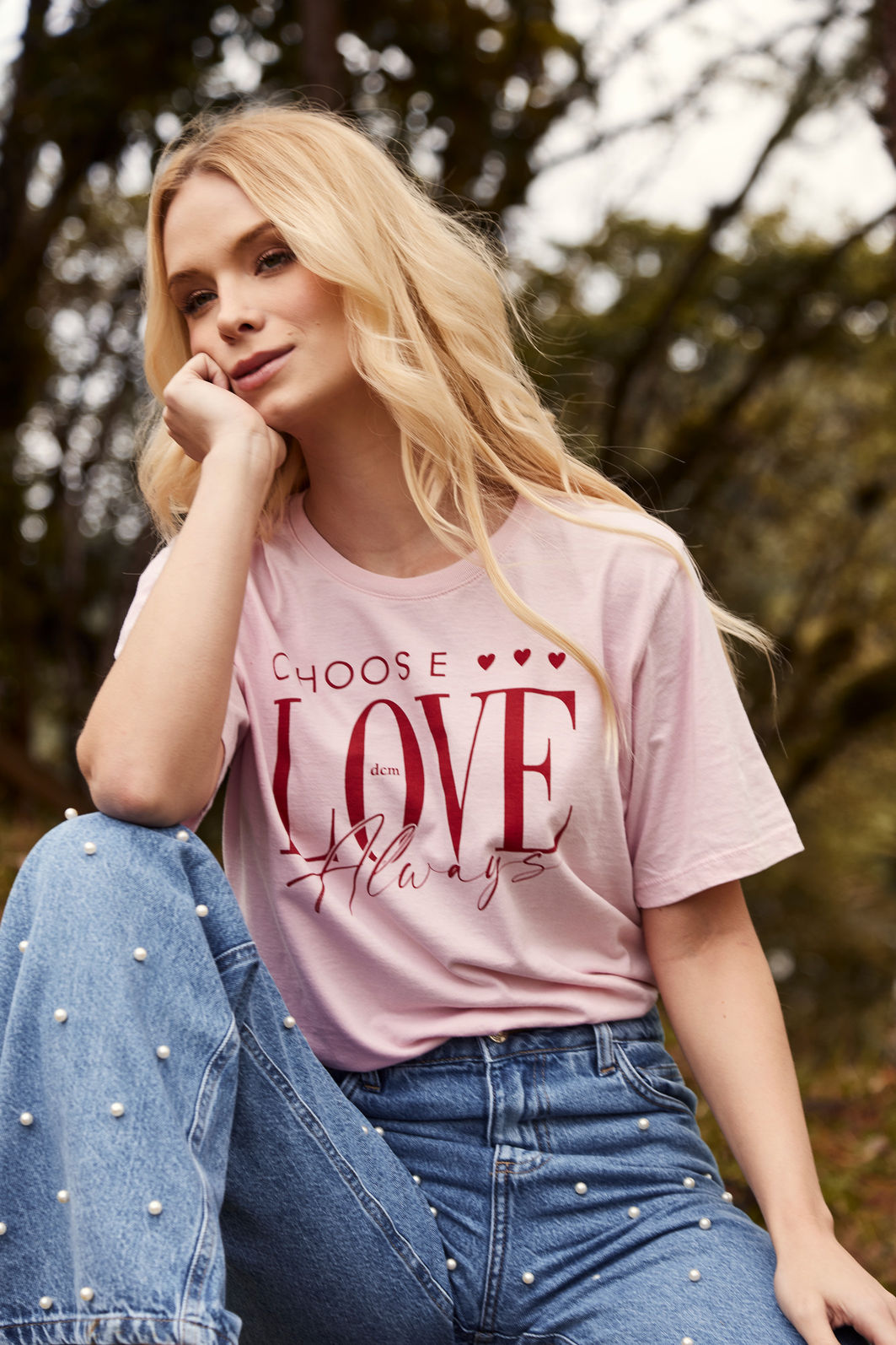 T-SHIRT ESTONADA CHOOSE LOVE ROSA SWEET T-SHIRT ESTONADA CHOOSE LOVE ROSA SWEET