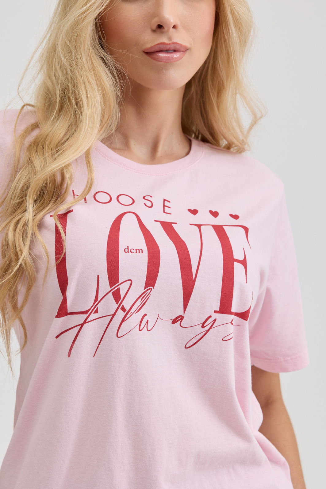 T-SHIRT ESTONADA CHOOSE LOVE ROSA SWEET T-SHIRT ESTONADA CHOOSE LOVE ROSA SWEET