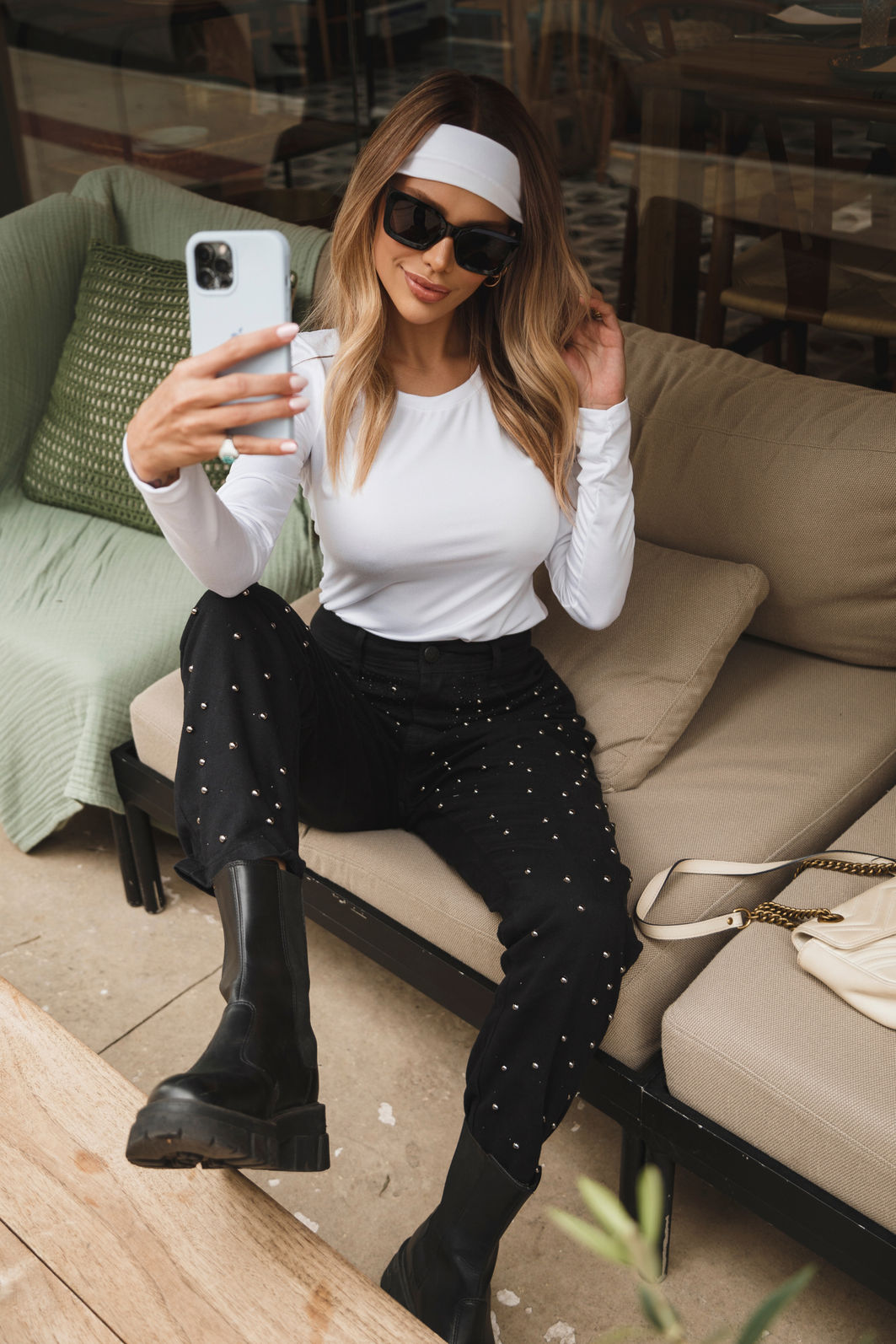 BLUSA MANGA LONGA LOVE OFF WHITE BLUSA MANGA LONGA LOVE OFF WHITE