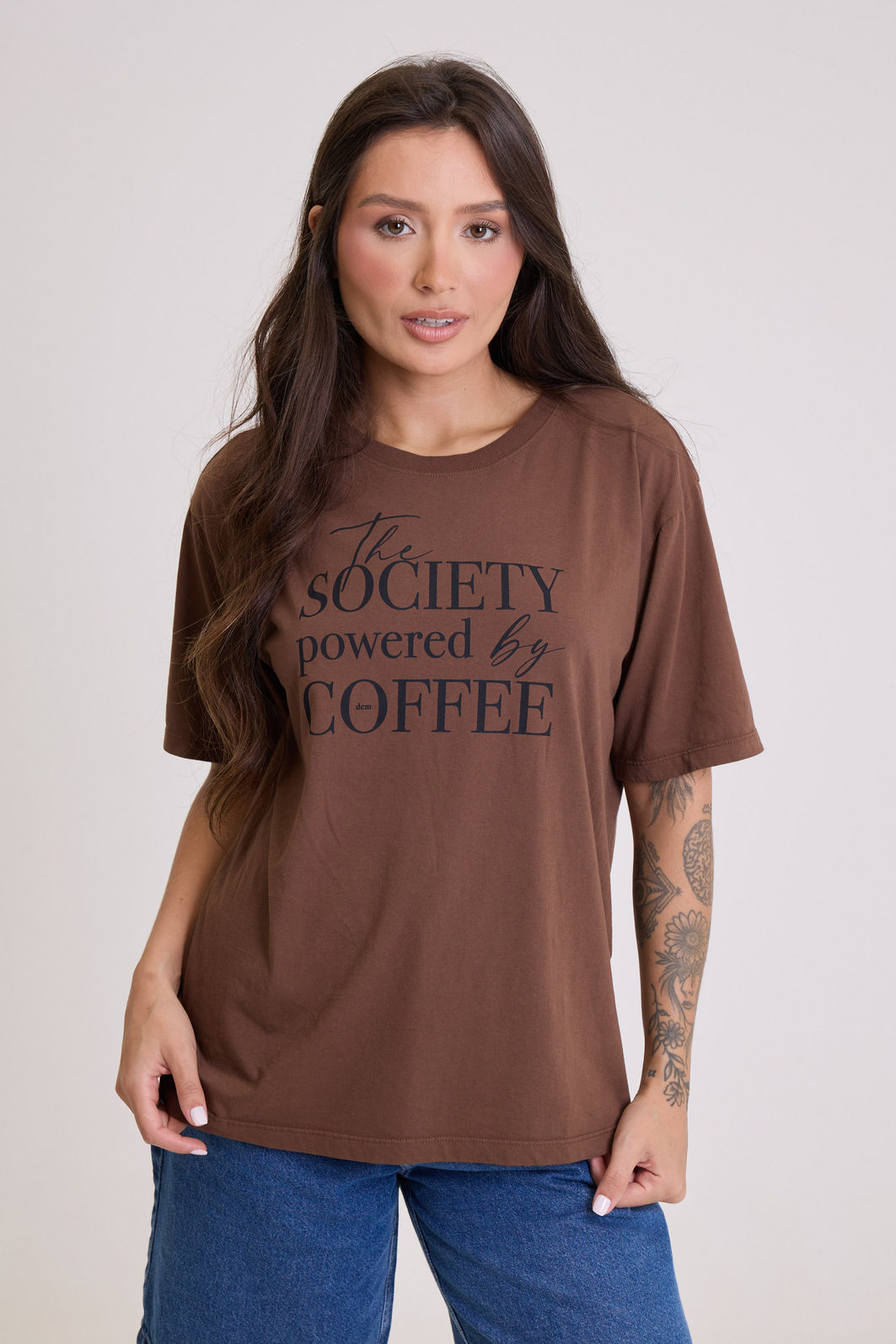T-SHIRT ESTONADA THE SOCIETY COFFEE T-SHIRT ESTONADA THE SOCIETY COFFEE