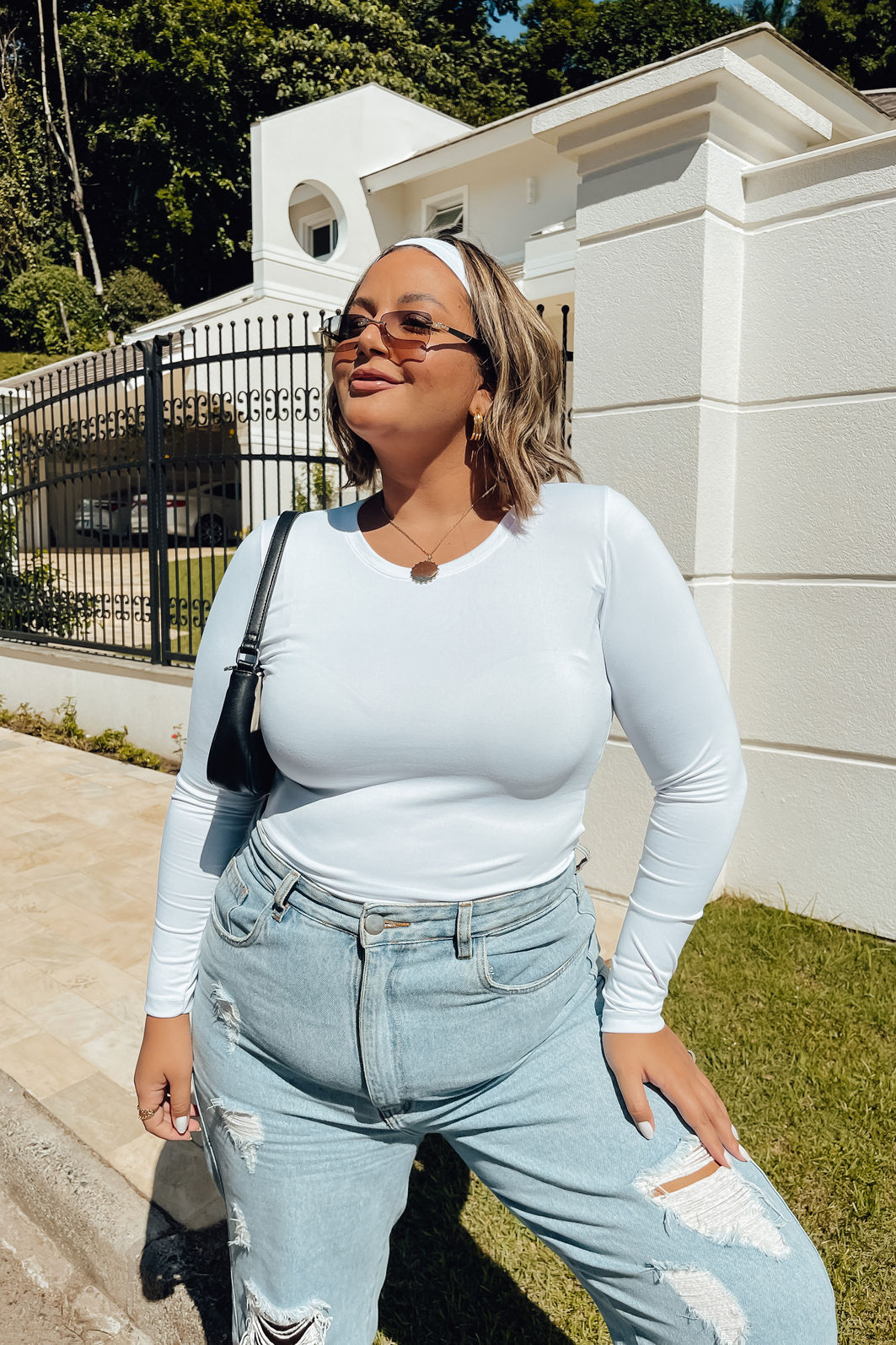 BLUSA MANGA LONGA LOVE OFF WHITE BLUSA MANGA LONGA LOVE OFF WHITE