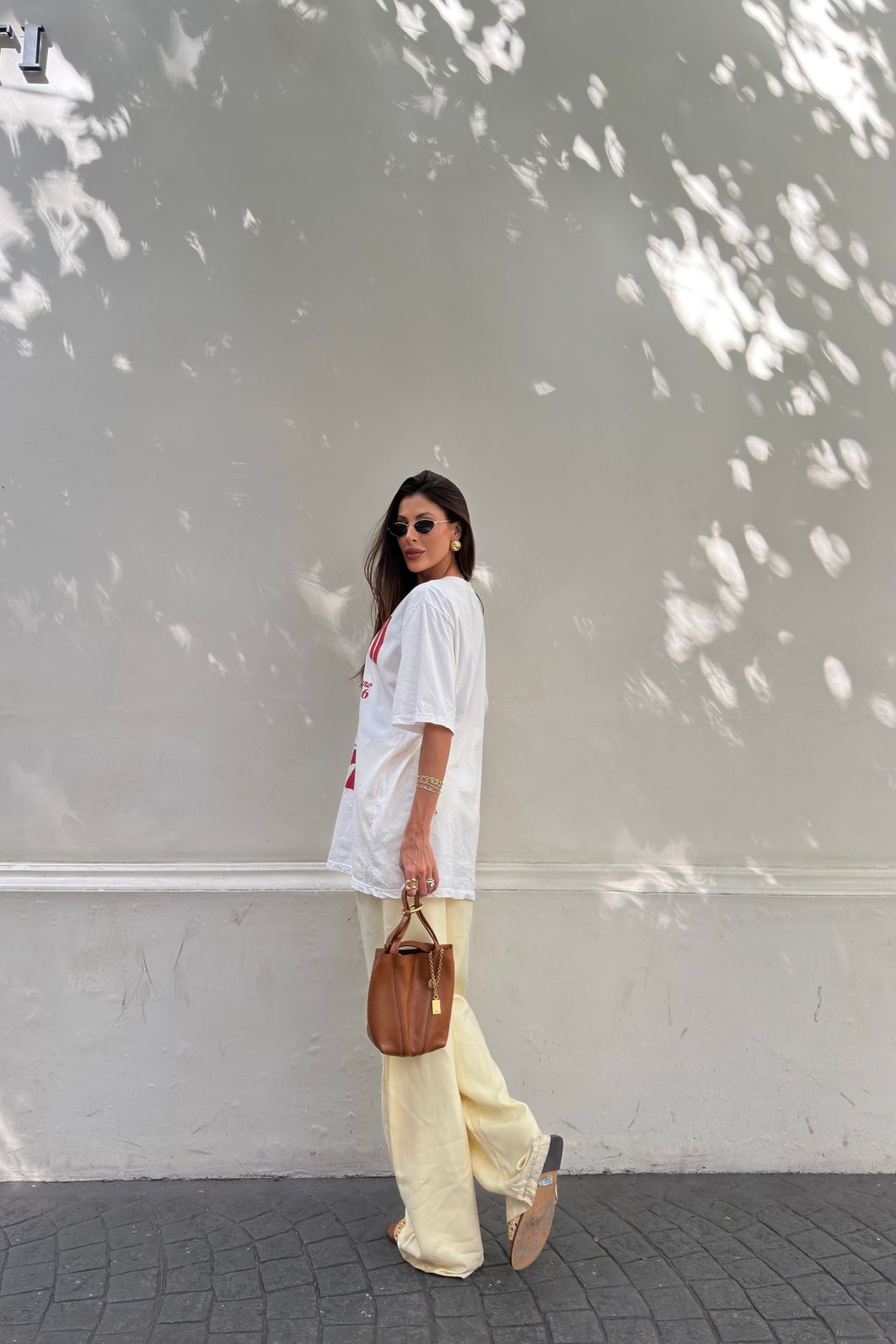 T-SHIRT OVERSIZED MARTINI IBIZA OFF WHITE