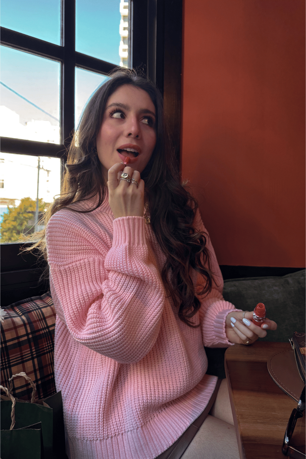 TRICOT GOLA ALTA MANGA LONGA LISO COZY ROSA TRICOT GOLA ALTA MANGA LONGA LISO COZY ROSA