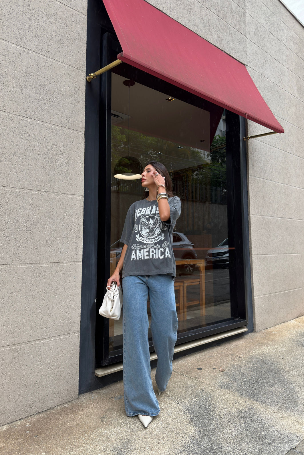 T-SHIRT OVERSIZED NEBRASKA CHUMBO T-SHIRT OVERSIZED NEBRASKA CHUMBO