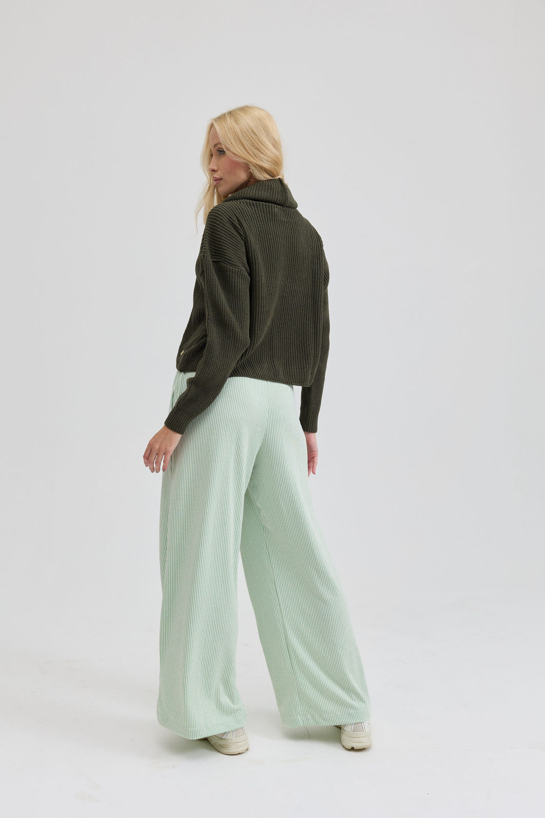 CALÇA PANTALONA LOUISE VERDE CALÇA PANTALONA LOUISE VERDE
